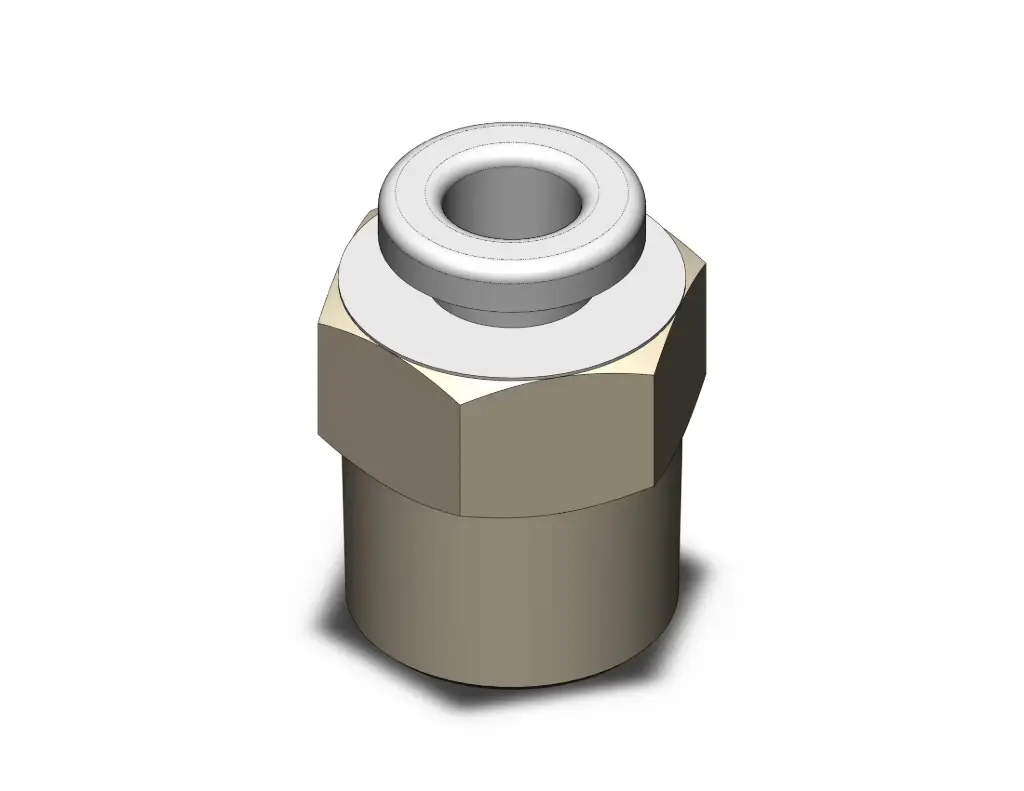 Raccord droit mâle R 1/8 D04