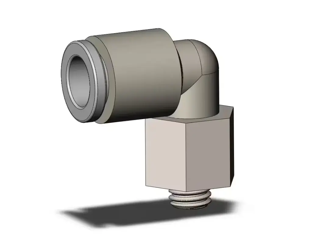 Raccord SMC KQ2L06-M5N, coude mâle,