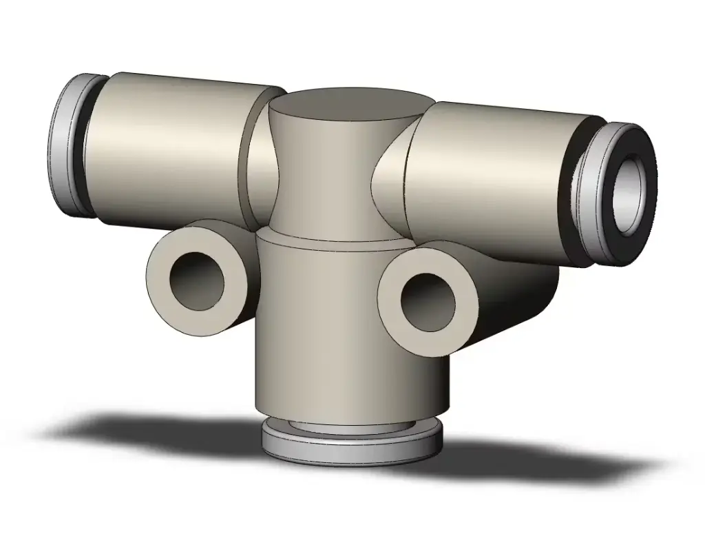 Raccord réduction Té D04/D06