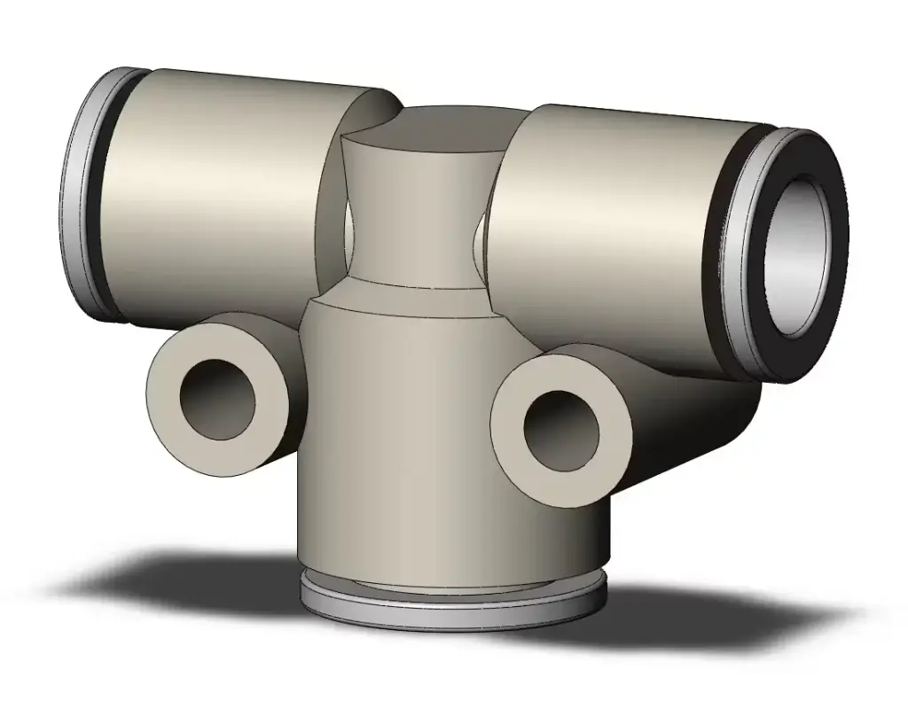 Raccord en T égal de 10 - 10 - 8