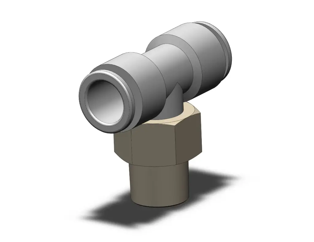 Raccord Té mâle R 1/4 diamètre D10