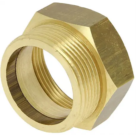 Réduction droit en laiton mâle R 1/2 femelle G 3/8