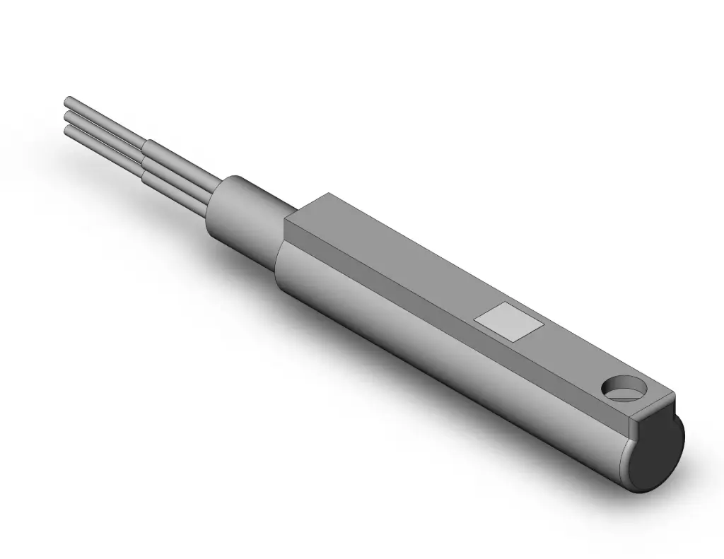 Détecteur à connecteur précâblé M9P, détecteur statique, application gen, 3 fils PNP, horizontal, 0,5M APC (M8-3 broches)