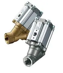 Vanne à siège incliné Com pneu – 11-G 3/4