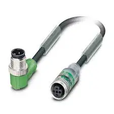 SENSOR ACTUATOR CABLE - SAC-4P- M12MR/ 4.0-PUR/M12FS-3L