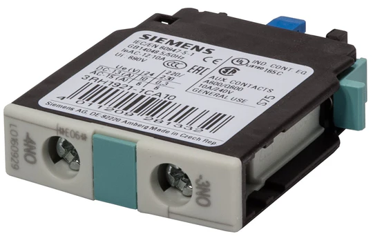 Interrupteur auxiliaire à l'avant, 1 NO, borne à vis, pour contacteur 3RT1