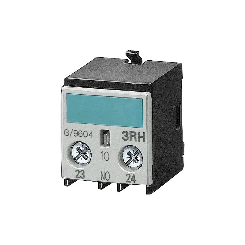   Bloc de contacts auxiliaires unipolaire (1 NO) conçu pour être monté en façade sur les contacteurs et relais de commande de taille S00