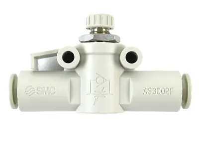 [AS3002F-08] Régleurs de débit, Standard, Raccord instantané, Manipulation simple, En ligne, Standard Tube ∅8