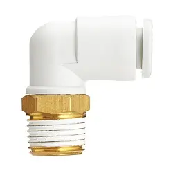[KQ2L04-02AS] Raccord coude 90° mâle R 1/4 diamètre D04