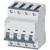 [5SY6410-7] Disjoncteur modulaire 400V 6kA, 4 pôles, C, 10A, T=70mm