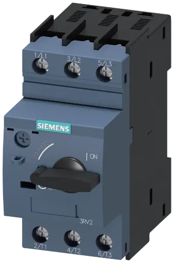[3RV2021-1FA10] Disjoncteur de taille S0 pour la protection des moteurs, CLASS 10 Déclencheur de surcharge à temps dépendant 3,5...5 A Déclencheur de court-circuit 65 A Borne à vis pouvoir de coupure standard