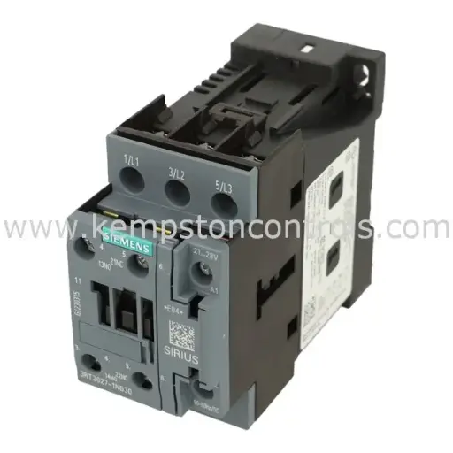 [3RA2315-8XB30-1BB4] Contacteur-inverseur, AC-3e/AC-3, 7 A, 3kW / 400V, 3 pôles, 24 V CC, borne à vis, verrouillage mécanique