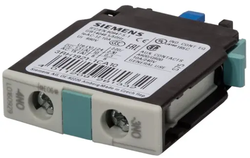 [3RH1921-1CA10] Interrupteur auxiliaire à l'avant, 1 NO, borne à vis, pour contacteur 3RT1