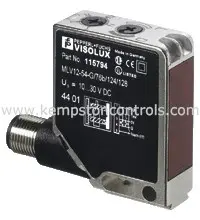 [MLV12-54-G/32/124] CAPTEUR PHOTOÉLECTRIQUE, RÉTRORÉFLÉCHISSANT, PORTÉE DE 5,6 M, PNP LO DO, CONNECTEUR M12, DÉTECTION DE VERRE