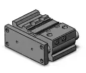 [MGPM32TF-25Z] Cylindre guidé compact, palier lisse, course 32x25MM, 1/8 g, série MGP